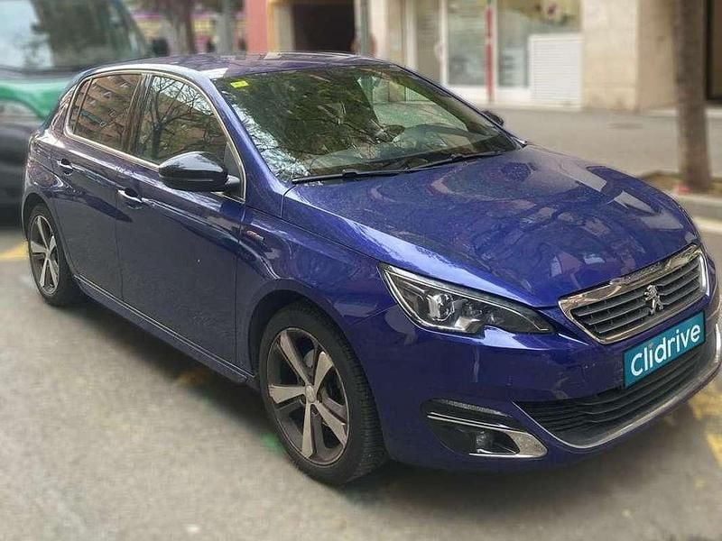 Usado Peugeot 308 GT-line 131 CV (96 kW) 2015 Azul Utilitario