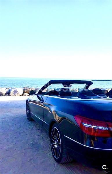 Negro Usado 2011 Mercedes E200 Avantgarde Descapotable | 14.500 € (Buen precio) - Imagen 1/4