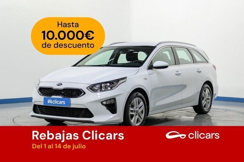 Blanco Usado 2021 Kia Ceed Familiar | 16.990 € (Precio justo) - Imagen 1/4