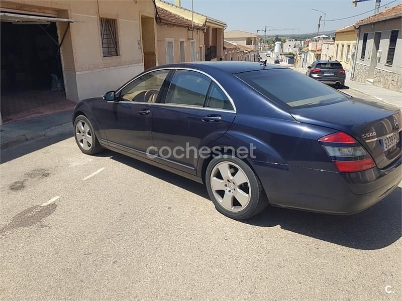 Azul Usado 2007 Mercedes S500 Berlina | 13.500 € (Precio justo) - Imagen 1/4