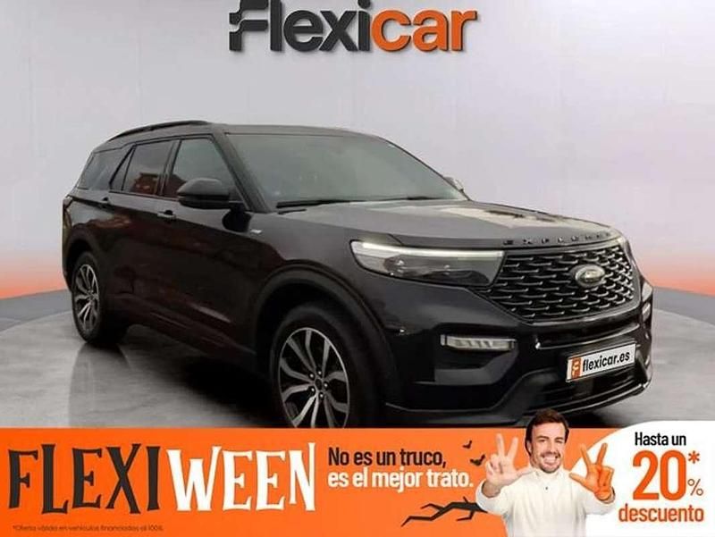 Negro Usado 2021 Ford Explorer ST-Line SUV | 38.590 € (Super precio) - Imagen 1/4