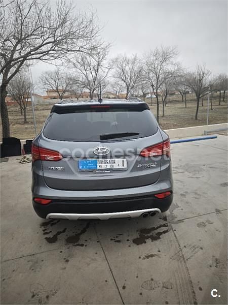 Usado Hyundai Santa Fe Style 197 CV (144 kW) 2014 Gris / plata SUV