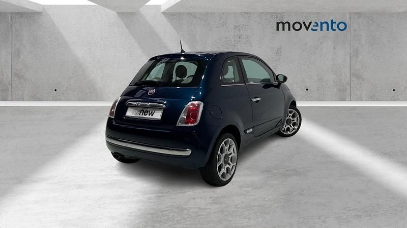 Usado Fiat 500 Lounge 69 CV (50 kW) 2015 Azul Utilitario