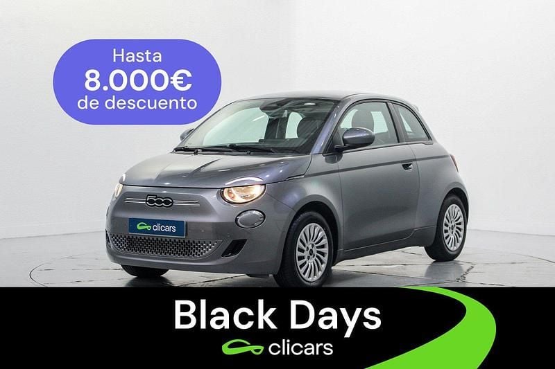 Gris Usado 2023 Fiat 500e Icon Descapotable | 16.990 € (Super precio) - Imagen 1/4