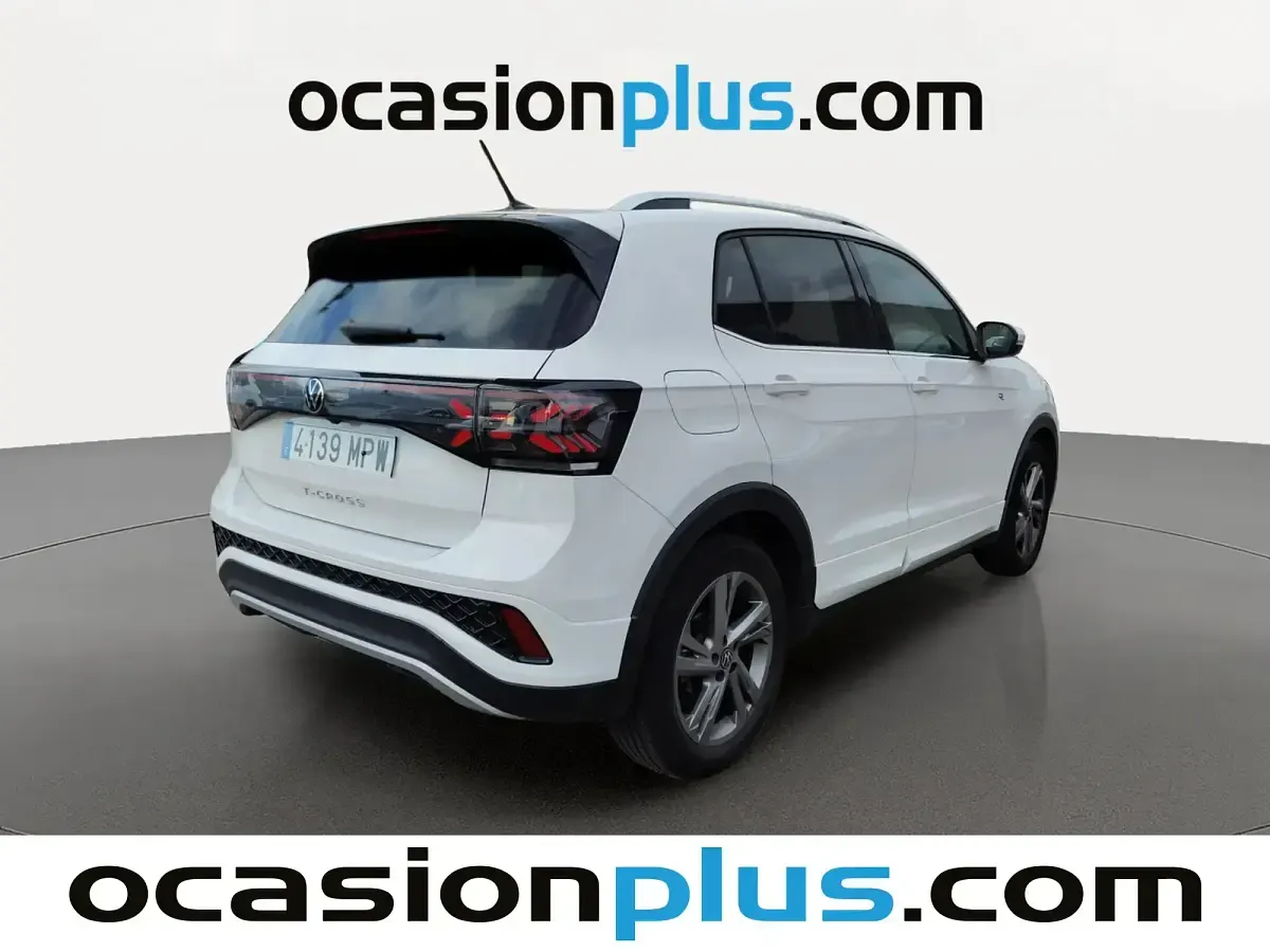 Usado VW T-Cross R-line 116 CV (85 kW) 2024 Blanco SUV