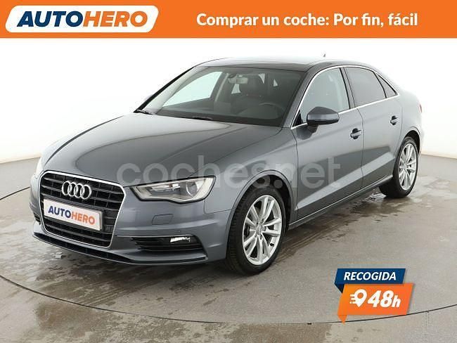 Gris Usado 2016 Audi A3 Ambiente Berlina | 17.799 € (Precio justo) - Imagen 1/3