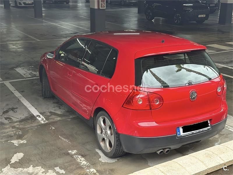 Usado VW Golf VI GTI 200 CV (147 kW) 2008 Rojo Utilitario