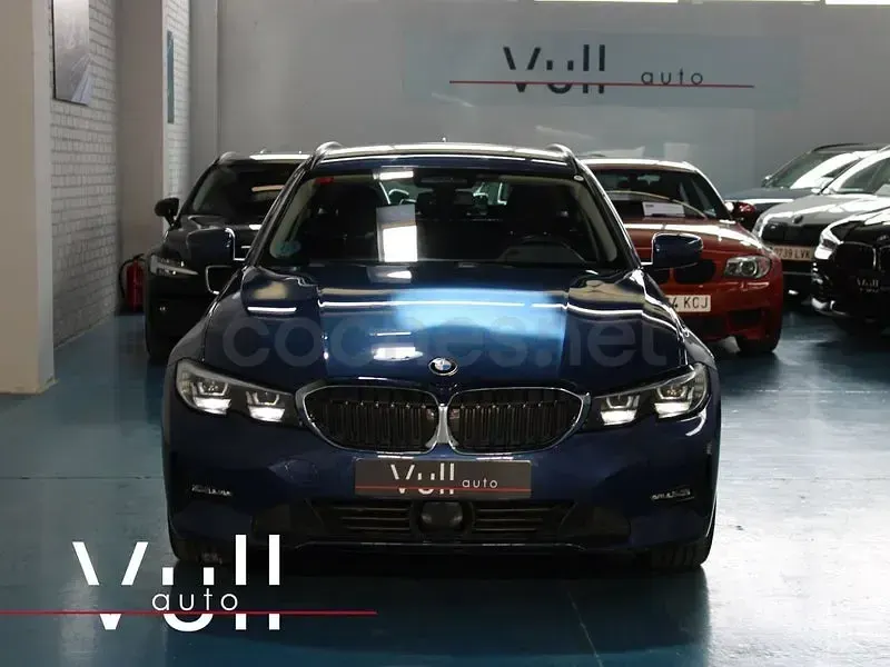 Usado BMW 320e Advantage 190 CV (139 kW) 2021 Azul Familiar