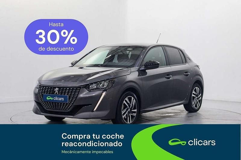 Usado Peugeot 208 Active 102 CV (75 kW) 2023 Gris Utilitario