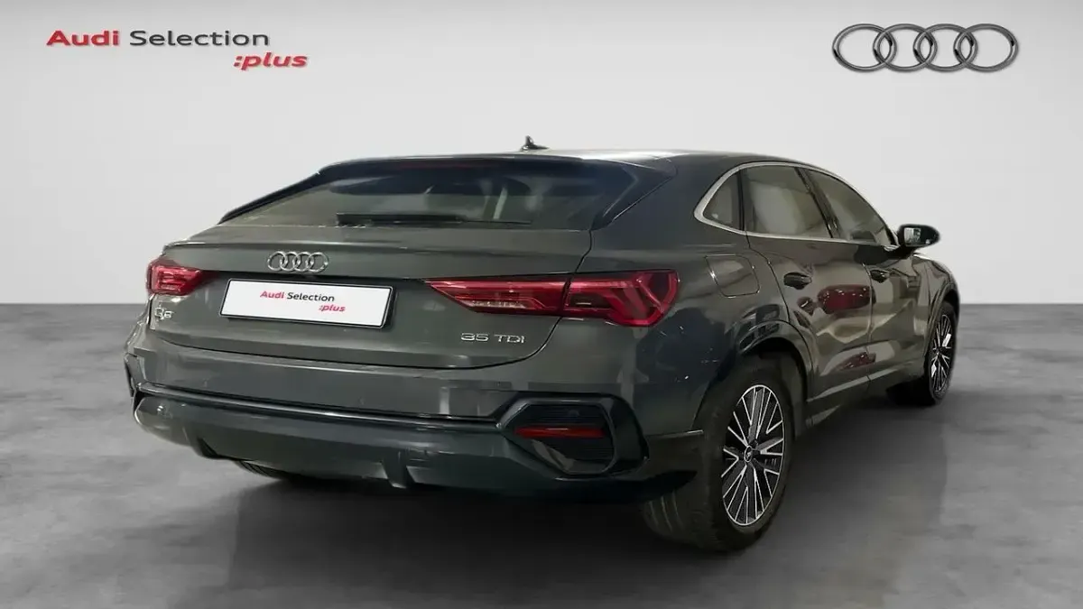 Usado Audi Q3 Advanced Plus 150 CV (110 kW) 2020 Gris SUV