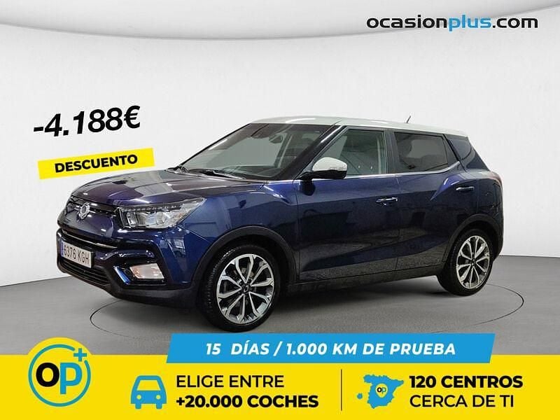Azul Usado 2017 Ssangyong (KGM) Tivoli Limited SUV | 11.102 € (Super precio) - Imagen 1/4