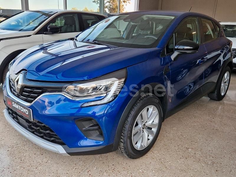 Usado Renault Captur Intens 90 CV (66 kW) 2022 Azul SUV
