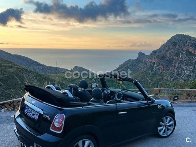 Usado Mini Cooper S Cabriolet 170 CV (125 kW) 2010 Negro Descapotable