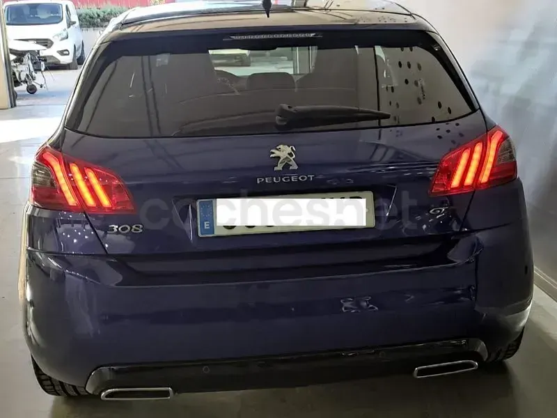 Usado Peugeot 308 GT 225 CV (165 kW) 2018 Azul Berlina
