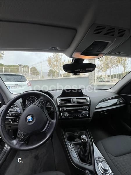 Usado BMW 116 Efficient Dynamics 116 CV (85 kW) 2015 Negro Utilitario
