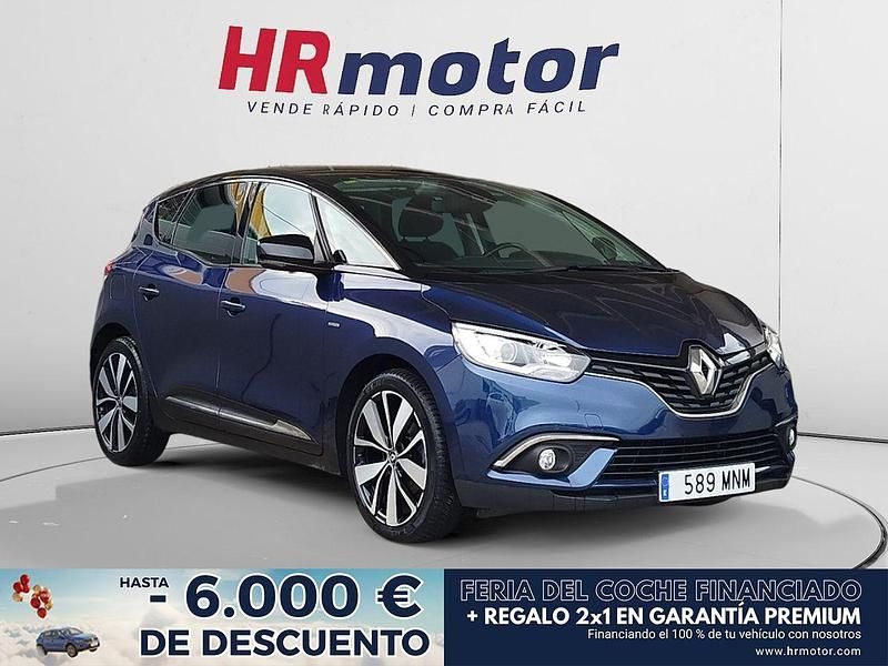 Azul Usado 2019 Renault Scénic IV LIMITED Monovolumen | 14.990 € (Precio justo) - Imagen 1/4