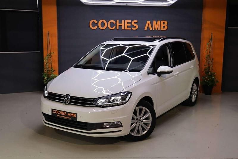 Blanco Usado 2017 VW Touran Sportline Monovolumen | 21.950 € (Precio justo) - Imagen 1/4