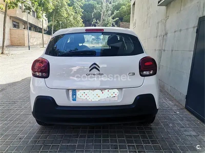 Usado Citroën C3 PureTech 82 CV (60 kW) 2018 Blanco Utilitario