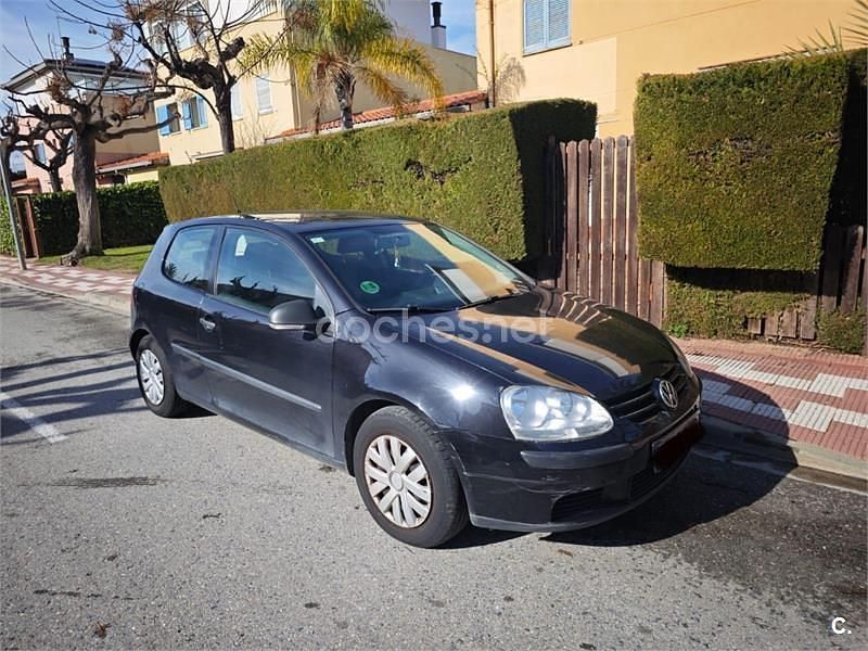 Usado VW Golf V Conceptline 75 CV (55 kW) 2007 Negro Berlina