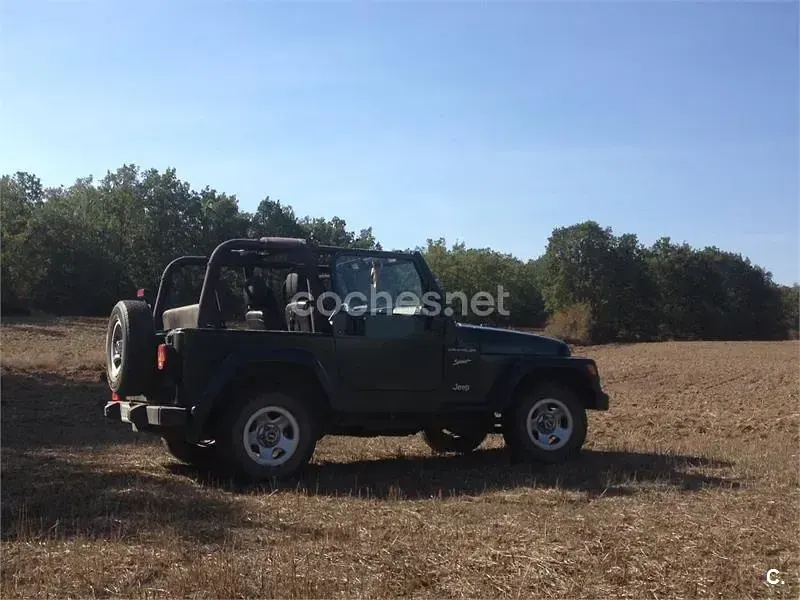 Usado Jeep Wrangler 118 CV (86 kW) 2001 Verde SUV