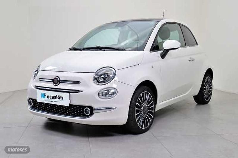 Usado Fiat 500 Lounge 95 CV (69 kW) 2017 Blanco Utilitario