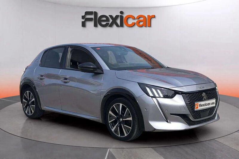 Gris Usado 2020 Peugeot 208 GT Utilitario | 14.190 € (Un poco caro) - Imagen 1/4