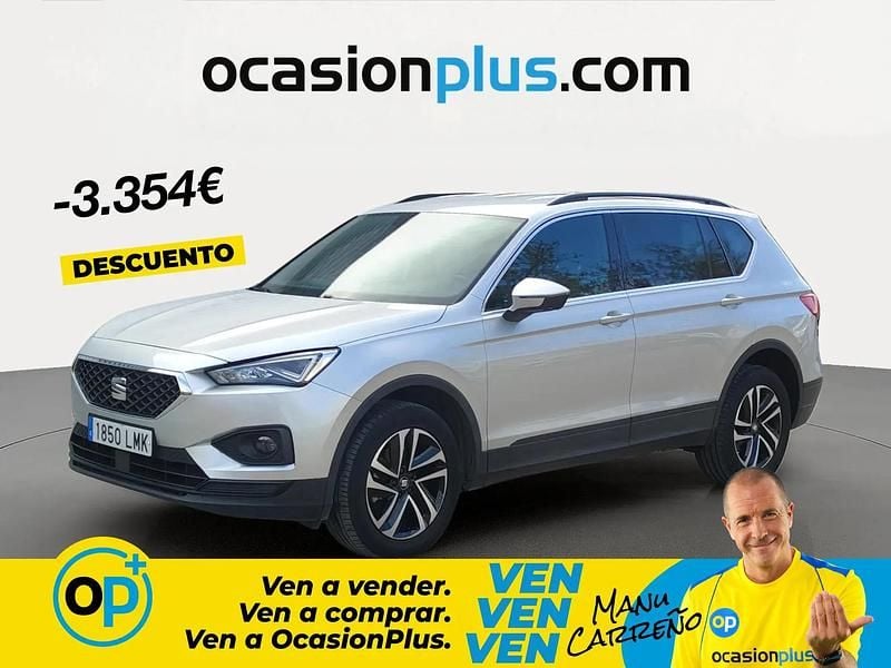Usado Seat Tarraco Style Plus 150 CV (110 kW) 2021 Gris SUV