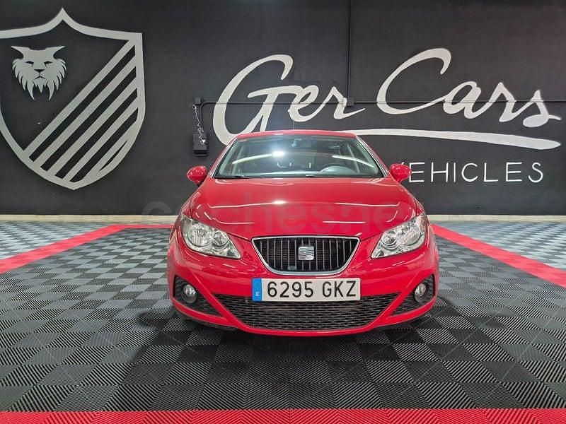 Usado Seat Ibiza Stylance 105 CV (77 kW) 2009 Rojo Berlina