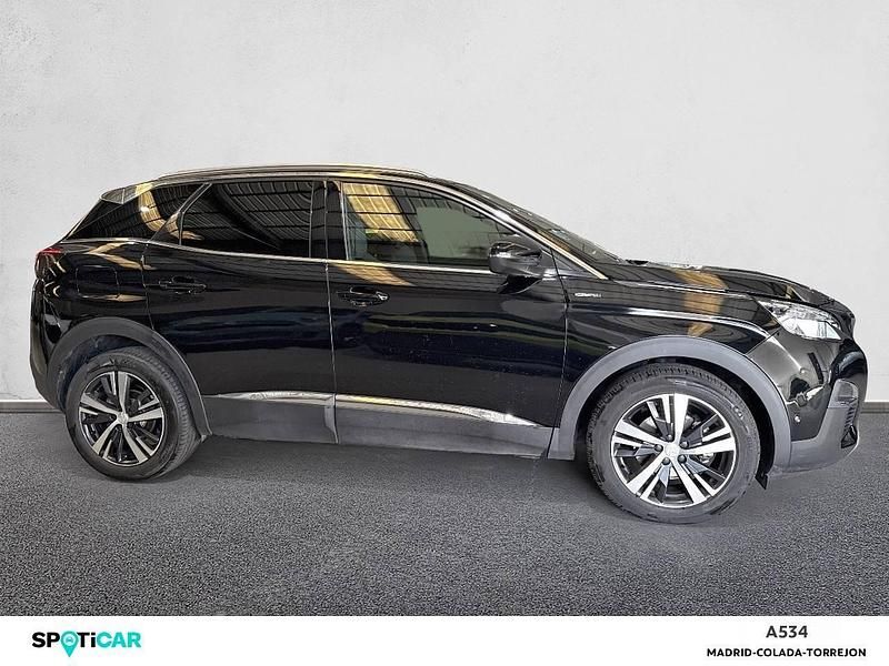 Usado Peugeot 3008 GT-line 130 CV (95 kW) 2018 Negro SUV