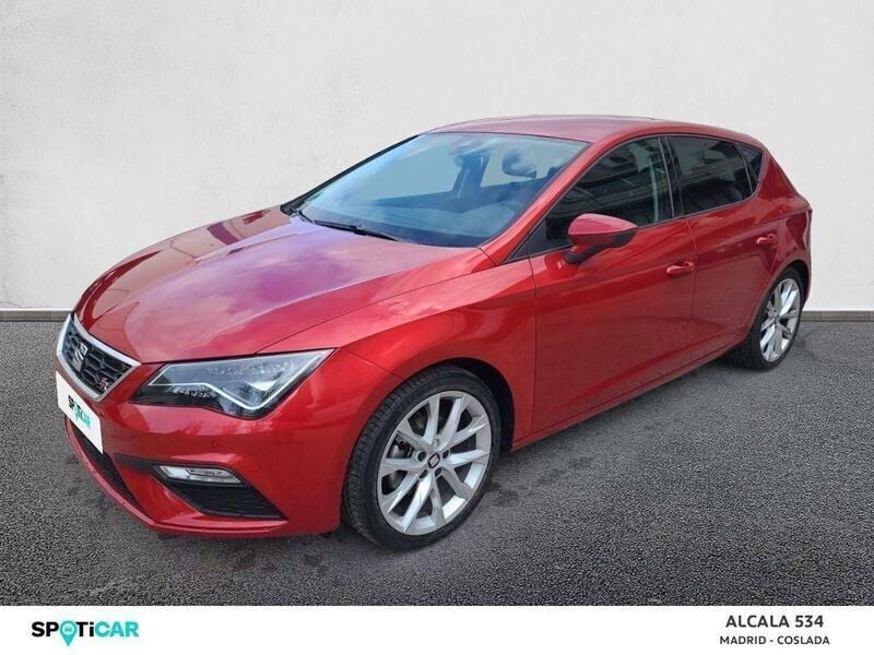 Rojo Usado 2019 Seat Leon FR Utilitario | 17.900 € (Precio justo) - Imagen 1/4