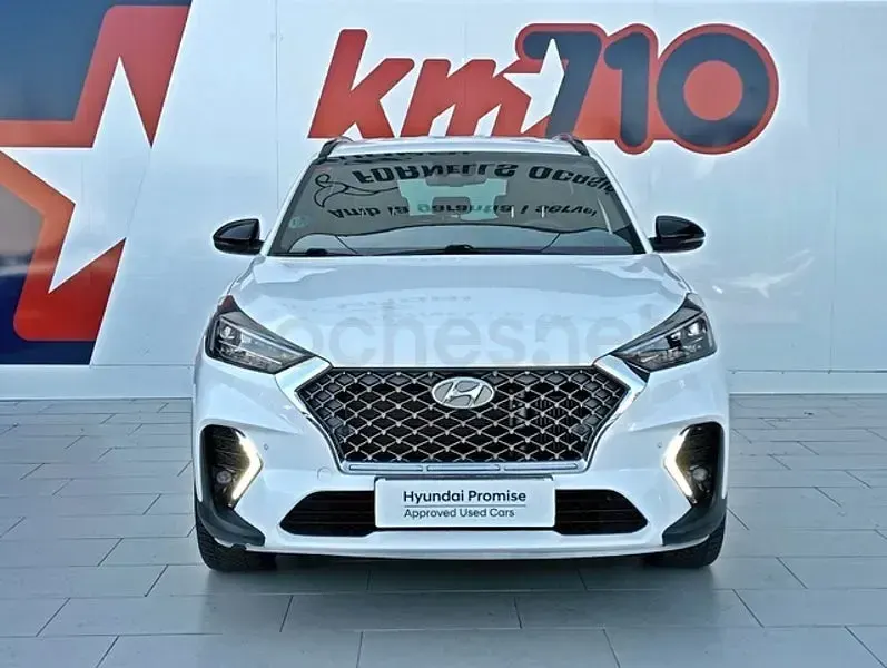 Usado Hyundai Tucson N Line 136 CV (100 kW) 2019 Blanco SUV