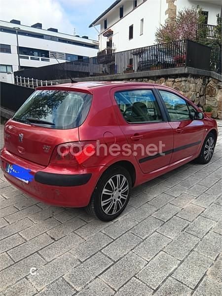 Usado Peugeot 307 110 CV (80 kW) 2004 Granate Berlina