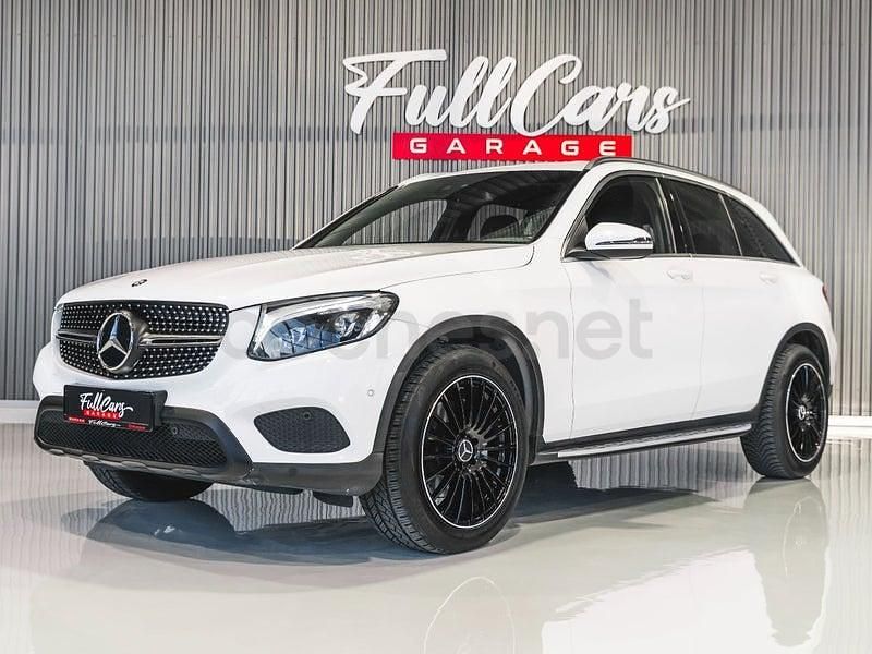 Usado Mercedes GLC220 170 CV (125 kW) 2015 Blanco SUV