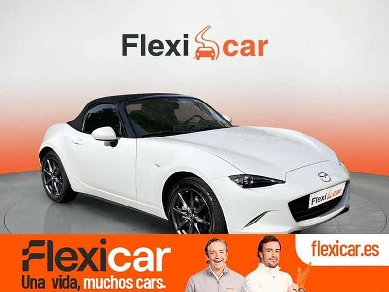 Blanco Usado 2021 Mazda MX5 Kizuna Descapotable | 24.790 € (Precio justo) - Imagen 1/4