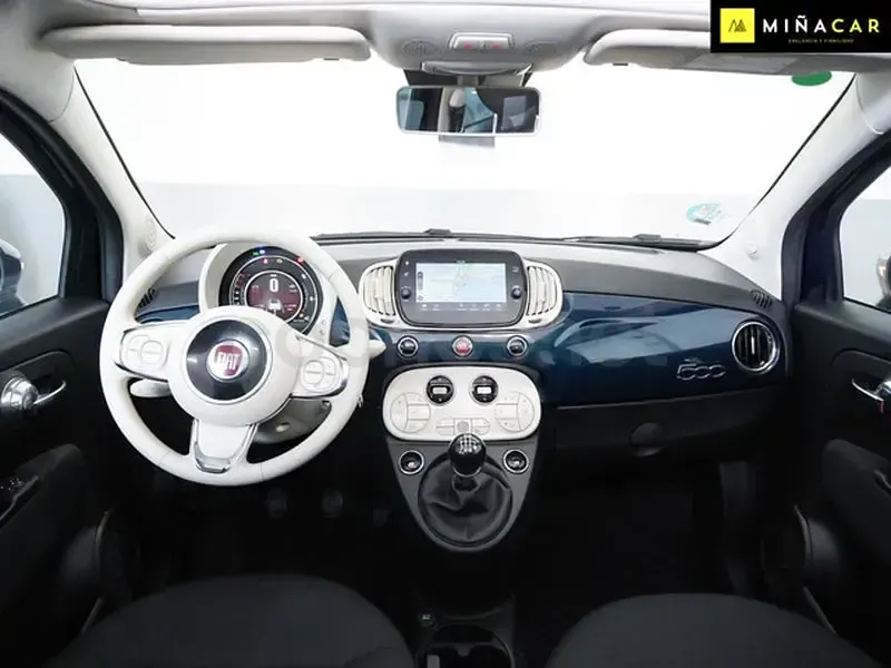 Usado Fiat 500C 70 CV (51 kW) 2023 Azul Descapotable