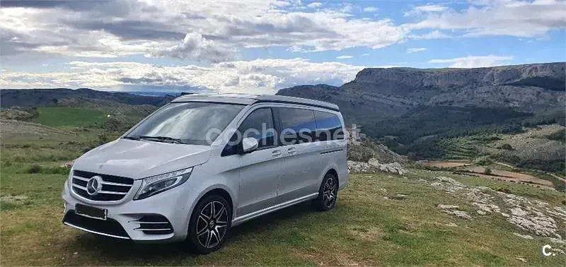 Usado Mercedes V250 Avantgarde 204 CV (150 kW) 2018 Gris / plata Monovolumen