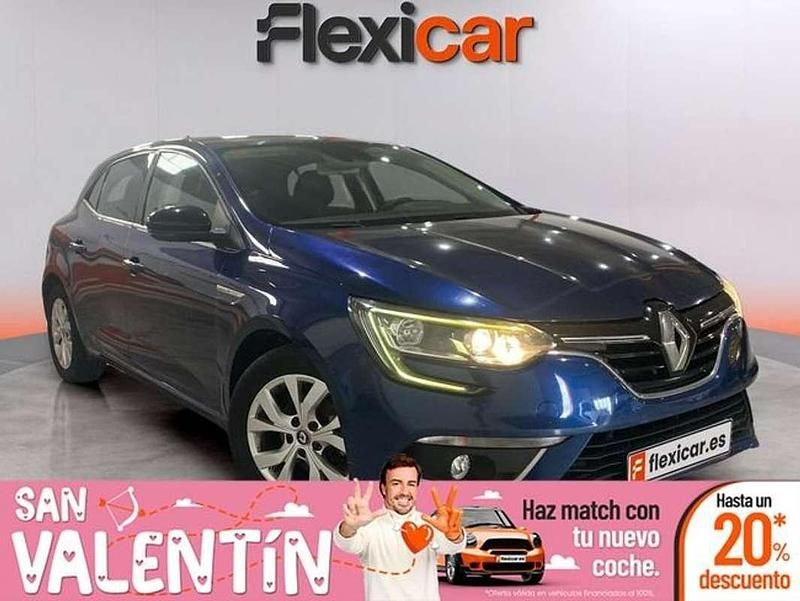 Usado Renault Mégane IV LIMITED 101 CV (74 kW) 2018 Azul Utilitario
