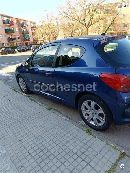 Usado Peugeot 207 GT 110 CV (80 kW) 2006 Azul Berlina