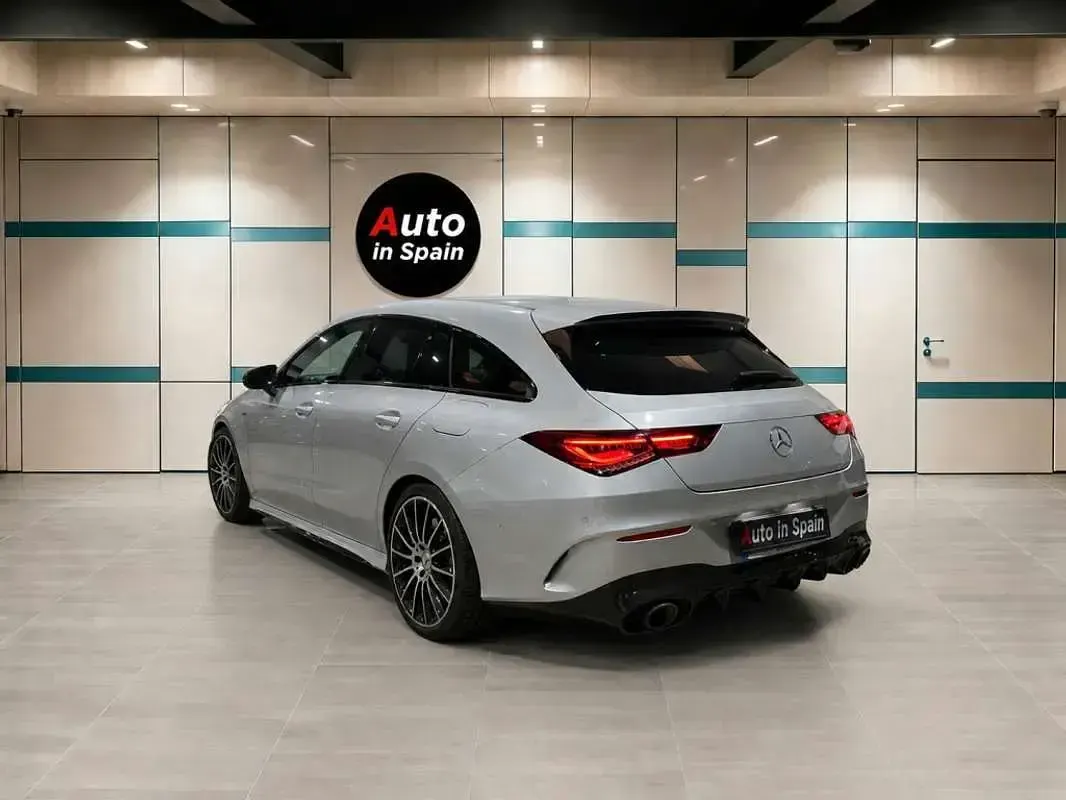 Usado Mercedes CLA35 AMG AMG 306 CV (225 kW) 2020 Gris Coupe