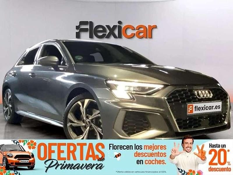 Usado Audi A3 Sportback S-Line 150 CV (110 kW) 2024 Gris Utilitario