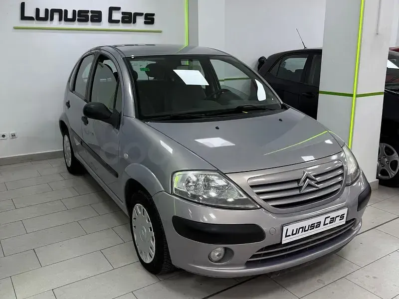 Usado Citroën C3 75 CV (55 kW) 2003 Gris / plata Berlina
