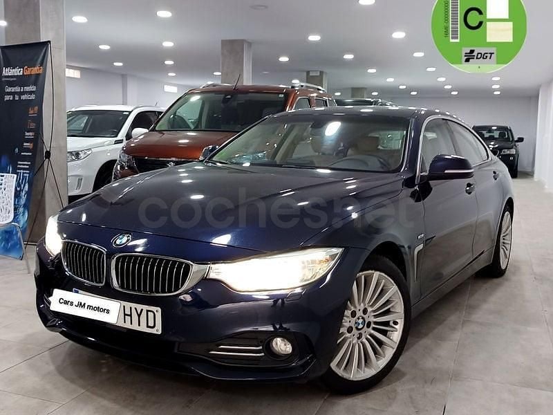 Usado BMW 418 Gran Coupé 143 CV (105 kW) 2014 Azul Coupe