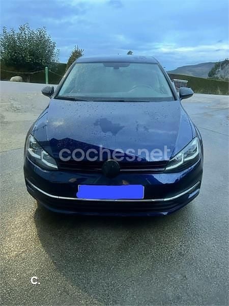 Azul Usado 2018 VW Golf VII Sportline Berlina | 16.500 € (Precio justo) - Imagen 1/4
