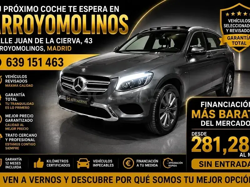 Usado Mercedes GLC350 320 CV (235 kW) 2017 Gris / plata SUV