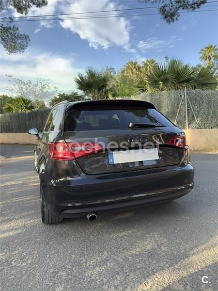 Begagnad Audi A3 S-Line 110 HK (80 kW) 2017 Svart Sedan