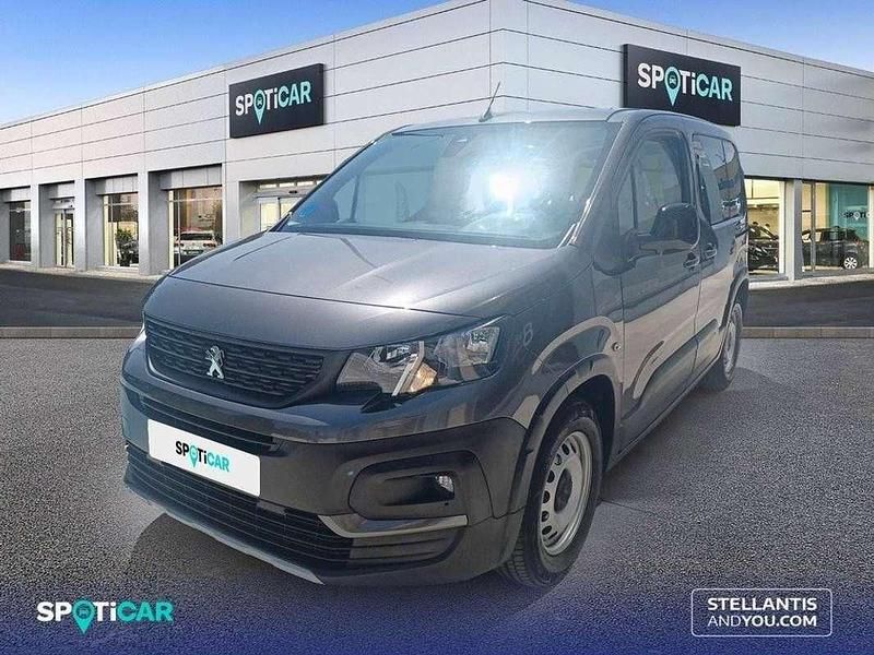 Gris Usado 2024 Peugeot e-Rifter Active Monovolumen | 22.990 € (Un poco caro) - Imagen 1/4