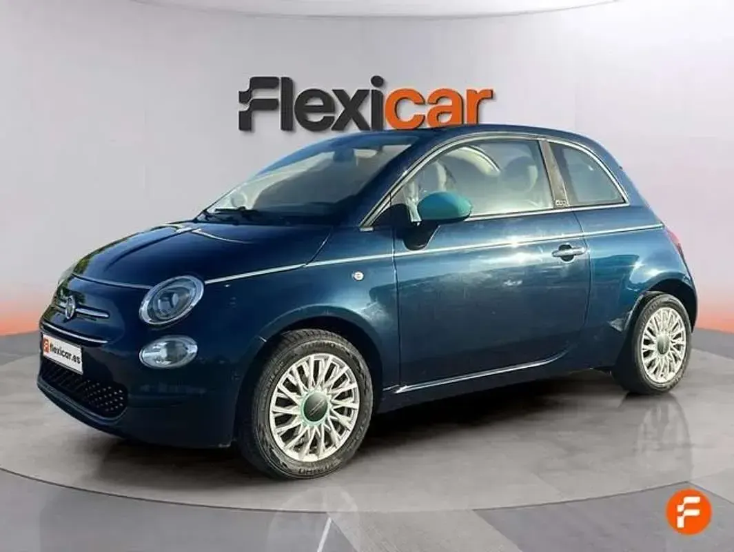 Usado Fiat 500C Dolcevita 71 CV (52 kW) 2020 Azul Descapotable