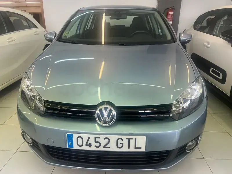 Usado VW Golf VI Advance 105 CV (77 kW) 2010 Azul Utilitario