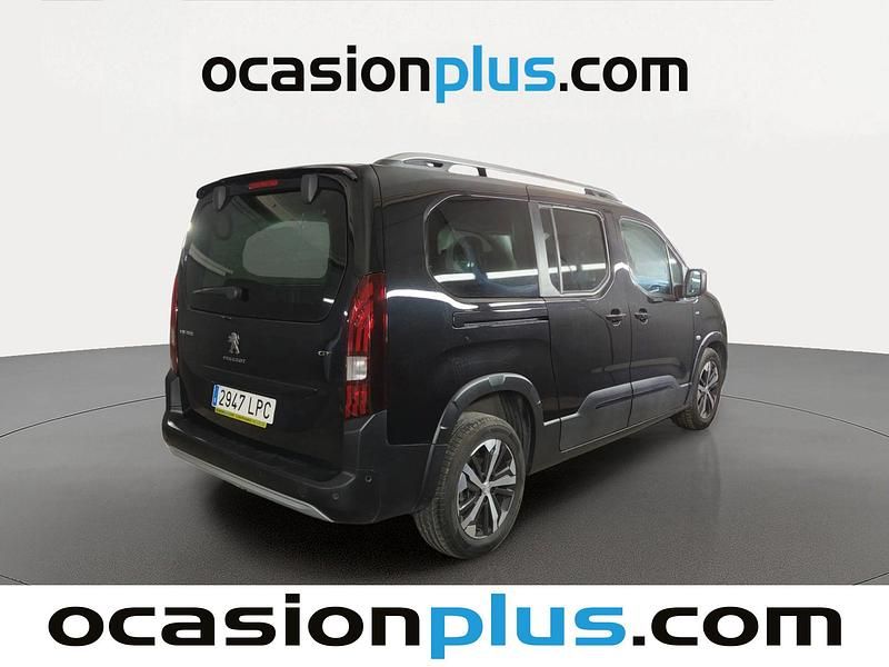 Usado Peugeot Rifter GT 130 CV (95 kW) 2021 Negro Monovolumen