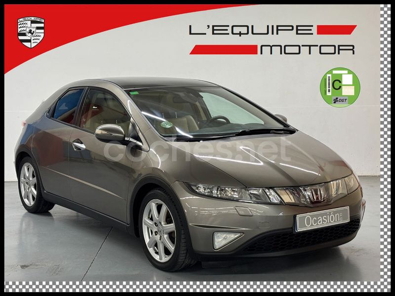 Gris Usado 2008 Honda Civic Executive Utilitario | 10.900 € (Un poco caro) - Imagen 1/4